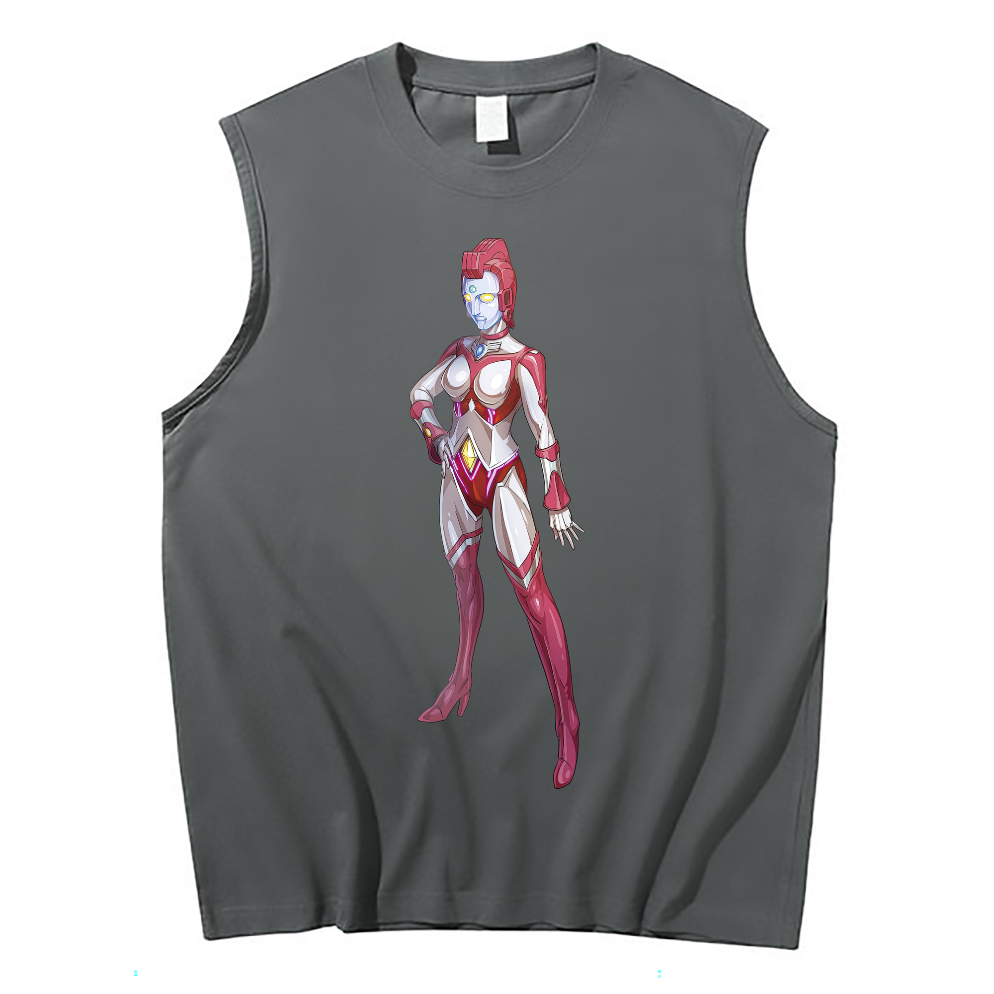 （画像用） ウルトラマン Ultraman コットン100％タンクトップ（フロントプリント）